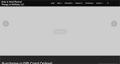 Desktop Screenshot of bodyandmindpt.com